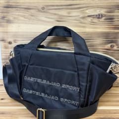 【CASTELBAJAC SPORT 2WAY ミニトートバッグ ブラック】のサムネイル