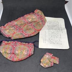 龍村美術織物 仕覆セット 『天平装鏡宝相華錦』 茶碗 棗 茶入 茶杓