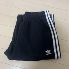 adidas ブラック 3本ライン パンツ XLのサムネイル
