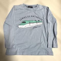 E5系はやぶさ 薄手長袖Tシャツ 110cmのサムネイル
