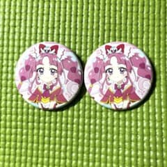 プリキュア プリントクッキー 缶バッジ キュアミスティック セット