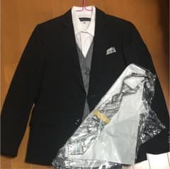 男子卒業式用スーツ150センチのサムネイル