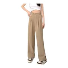 美脚ストレートパンツ　低身長向けのサムネイル