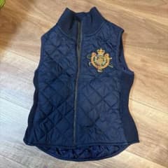 RALPH LAUREN キッズ キルティングベスト ネイビーのサムネイル