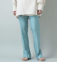 Kastane グロッシレーヨンスラックスパンツのサムネイル