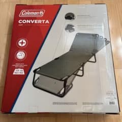 Coleman CONVERTA コット オリーブ(保護パーツ付き) 美品 Coleman CONVERTA COT コンバータコット オリーブ - メルカリ