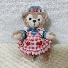 スウィートダッフィー  ぬいぐるみバッジ　2014 ダッフィー  シェリーメイ TDS スウィート・ダッフィー2014 シェリーメイ ぬいぐるみバッジ