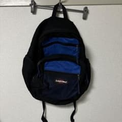 EASTPAK リュック 黒/青　バックパックのサムネイル