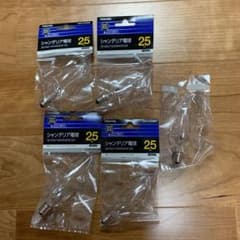 シャンデリア電球 5球セット　SH100/110V25WCE12A 25Wのサムネイル
