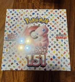 ポケモンカードゲーム 151 1BOXシュリンク付きのサムネイル