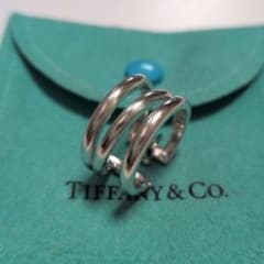 TIFFANY ティファニー ダイアゴナル ピアス シルバー 片耳のみ - メルカリ