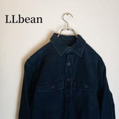 【希少】LLbean エルエルビーン シャモア　シャツ ネイビー