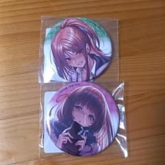 はにかみ彼女 DMM スクラッチ オンラインくじ 缶バッジ 志津城ねる