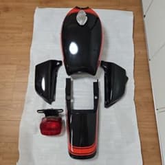 Kz1000 　外装セット　KZ1000　タンク　テールカウル　サイドカウルのサムネイル
