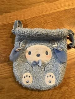 サンリオキャラクターズ fluffy sheep 着ぐるみ風巾着 ポチャッコ