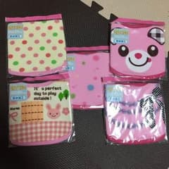 女の子用 スタイ 5枚組 新品のサムネイル