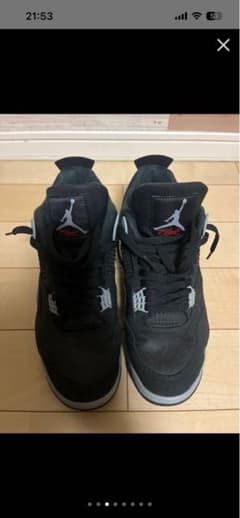 Air Jordan 4 SE "Black and Light Steelのサムネイル