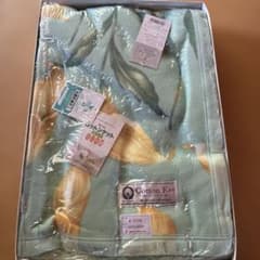 昭和レトロ　Cotton Ket 綿毛布 140x200cm 新品 大阪西川 昭和レトロ Cotton Ket 綿毛布 140x200cm 新品 - メルカリ