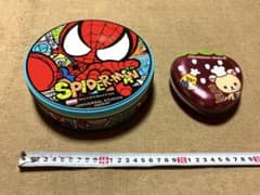 Spiderman and Rilakkuma Tin Case Set (2 pieces)