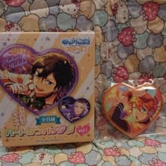 値下げ！あんスタ ハート 缶バッジ 明星スバルのサムネイル
