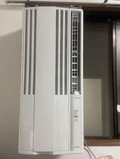 2026年製 コロナ 窓用エアコン CW-16AZ4 使用2回 保証＆付属品完備