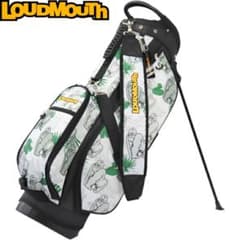 【新品】ラウドマウス キャディバッグ 8.5型 ゴリラグリーン 438 0031 新品】ラウドマウス キャディバッグ 8.5型 ゴリラグリーン 438 0031