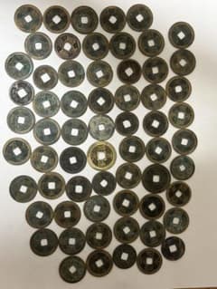 古銭 まとめ① 穴銭 寛永通宝等 505.8gのサムネイル