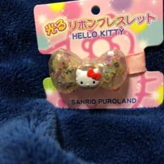 ハローキティ 光るリボンブレスレットのサムネイル