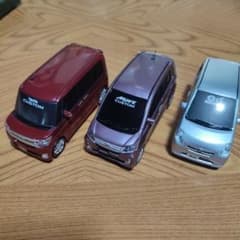 ダイハツ プルバックミニカー 3台セットのサムネイル