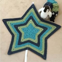 星型 ラグのサムネイル