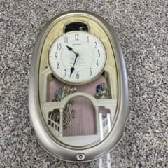 SEIKO掛け時計レトロ SEIKO セイコー 掛け時計 AM622S メロディ からくり インテリア格安