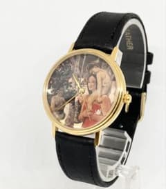 腕時計 gallery ギャラリー 絵画文字盤 腕時計