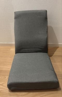 ニトリ 座椅子 ハイバック グレーのサムネイル