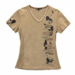00s Vネック プリントTシャツ ifsixwasnine LGB KMRii - メルカリ