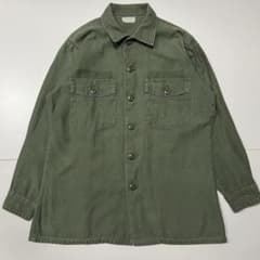 US ARMY OG107 ミリタリーシャツ カーキ 長袖 メンズ 古着 - メルカリ