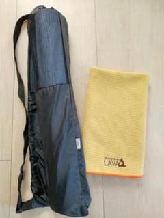 LAVA ヨガマット  ラグ 袋３点セットのサムネイル