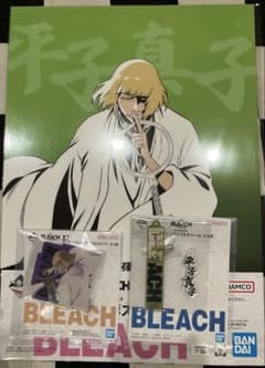 BLEACH 平子真子フィギュア 一番くじ アクリルチャーム ポスター BLEACH E賞 ツインアクリルチャーム G賞 クリアポスター 平子真子