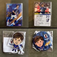 久保建英 ✨ モバガチャ 日本代表 2026 アクリルスタンド 他 7点セット モバガチャサッカー日本代表カプセル2026 アクスタぷっちょカード 久保