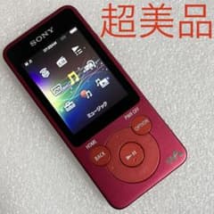 超美品 バッテリー良好】ソニー ウォークマン NW-E083 4GB あか - メルカリ
