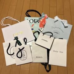 ショップ袋セット（Dior, LOEWE, Chanelなど）のサムネイル