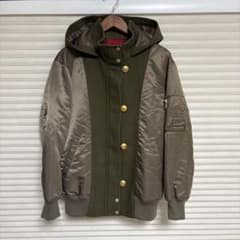 新品タグ付き　BLUE LABEL CRESTBRIDGE ブルゾン 38 BLUE LABEL CRESTBRIDGE フード付き素材切替ブルゾン 38 - メルカリ