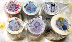 Molinta モリンタ 人物マステ 中古品 まとめ売りのサムネイル