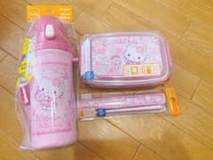 キティーちゃんお弁当箱3点セットのサムネイル