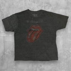 ROLLING STONES リップ＆タンロゴ Tシャツ 2XL チャコール