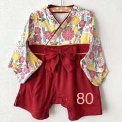 袴ロンパース 女の子のサムネイル