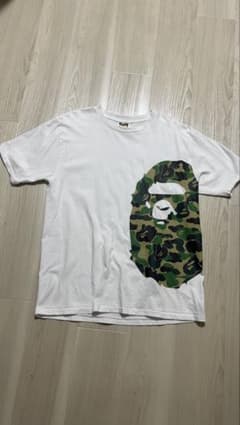 A BATHING APE カモフラ柄 Tシャツ ホワイト Lサイズのサムネイル