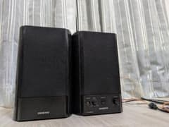 ONKYO GX-500HDパワードスピーカー本体＋3.5mmオーディオケーブル