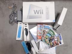 Wii本体＋カセット5本のサムネイル