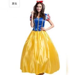 白雪姫 コスプレ ハロウィン パニエ、カチューシャ付きのサムネイル