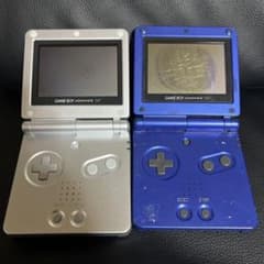 Nintendo ゲームボーイアドバンスSP 本体 2台セット　ジャンク品のサムネイル